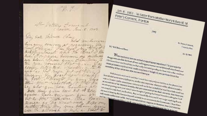 Catherine McKinley’s Letters and Archival Online Outreach