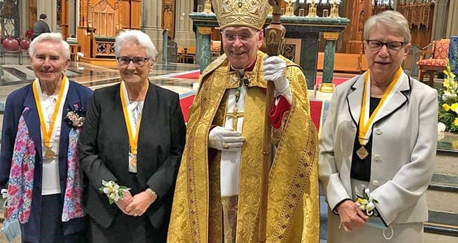 Pontifical Honors for Three Sisters
